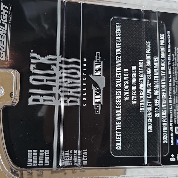 Black 1970 Datsun 510 Limited Edition 1:64 Scale Die-cast Car Bandit - Picture 4 of 8